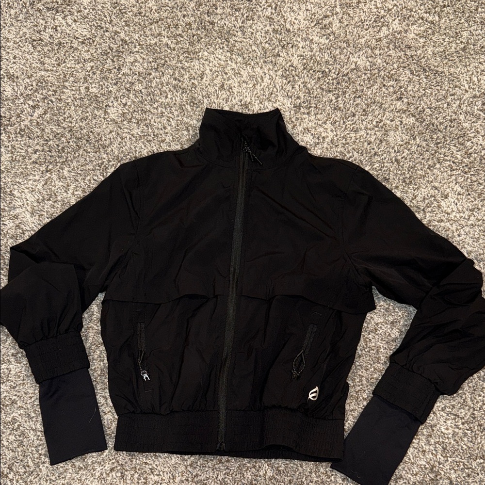 PTULA Black Zip-Up Jacket